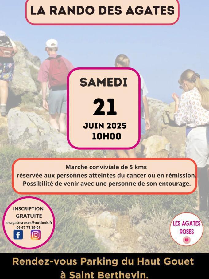 La rando des Agathes Roses