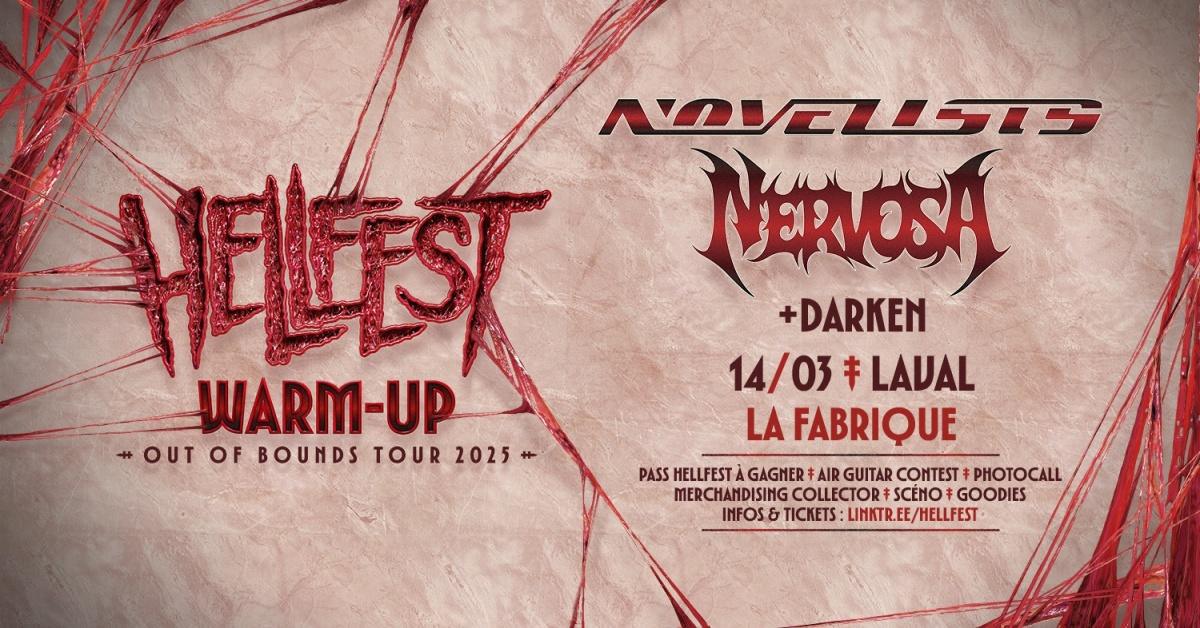 Hellfest Warm-up Tour à La Fabrique