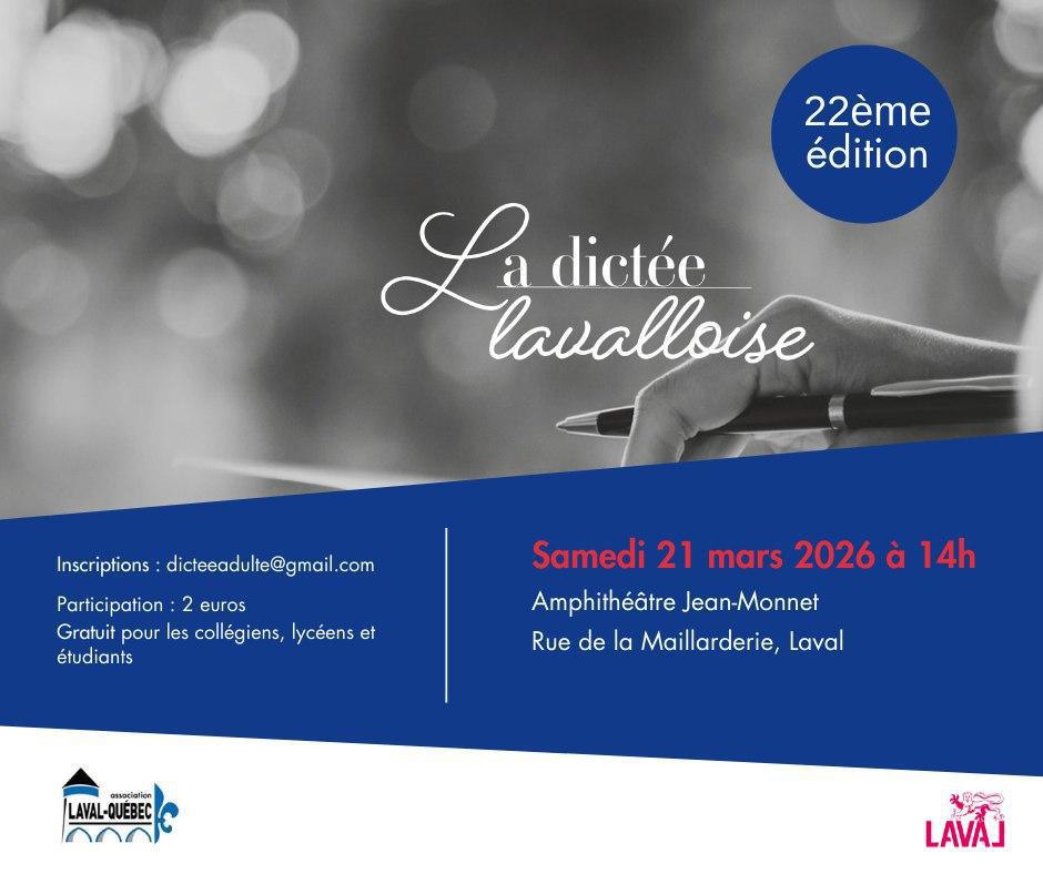 La Dictée lavalloise