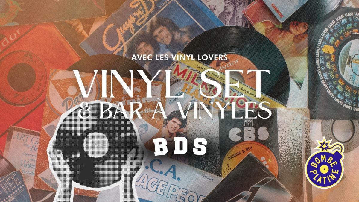 Vinyl set & Bar à vinyles au BDS