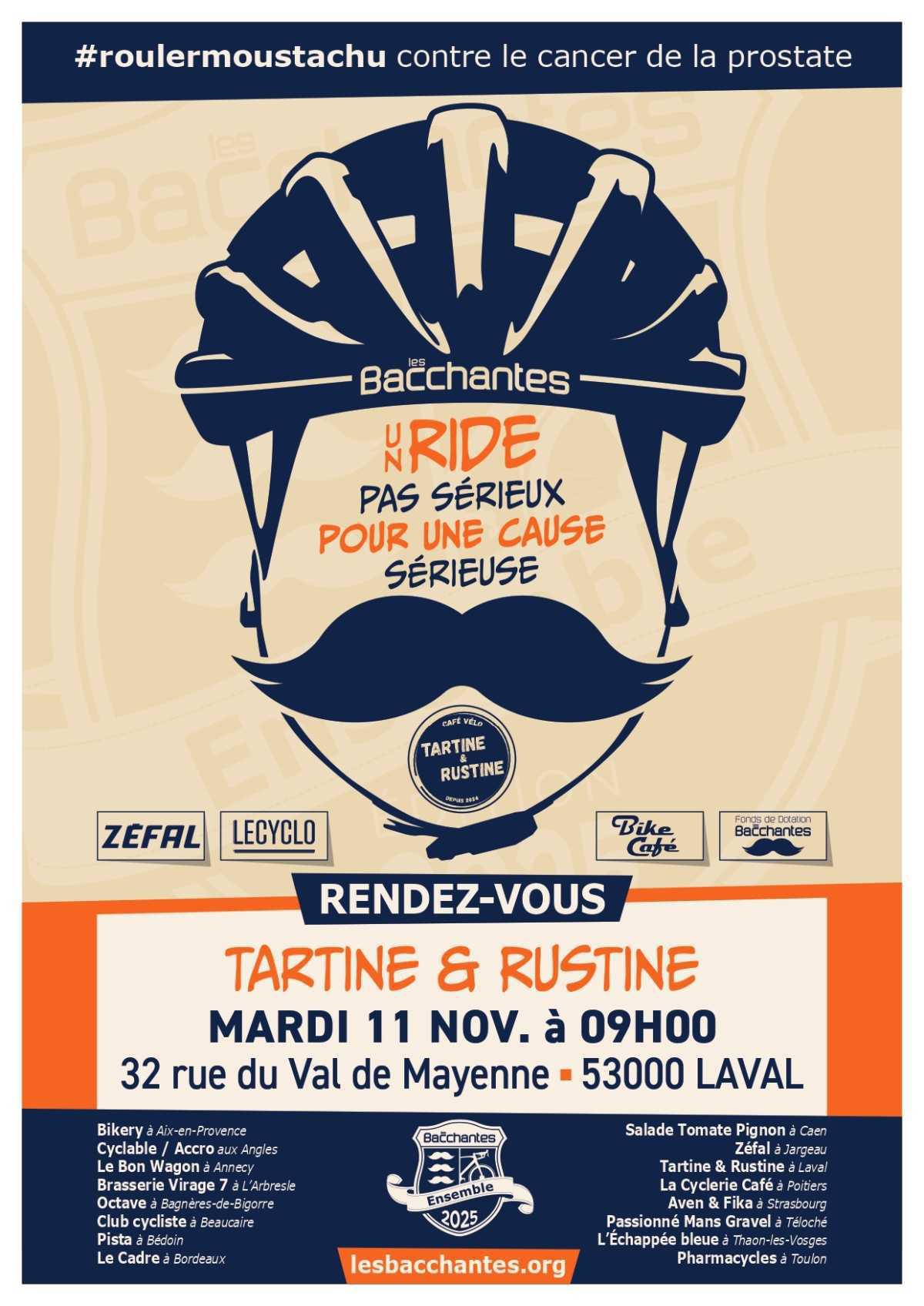 Sortie vélo : Rust'Ride #4 x Les Bacchantes