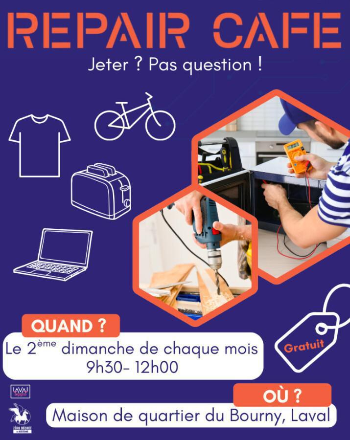 Repair Café au Bourny