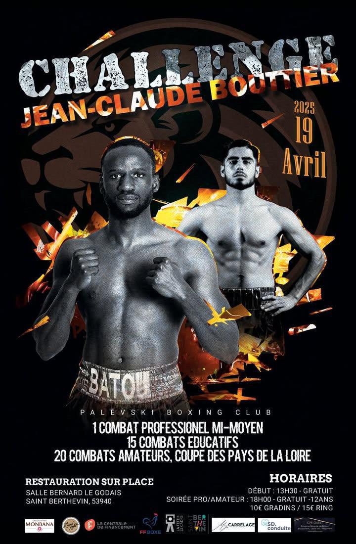 Boxe : Challenge Jean-Claude Bouttier