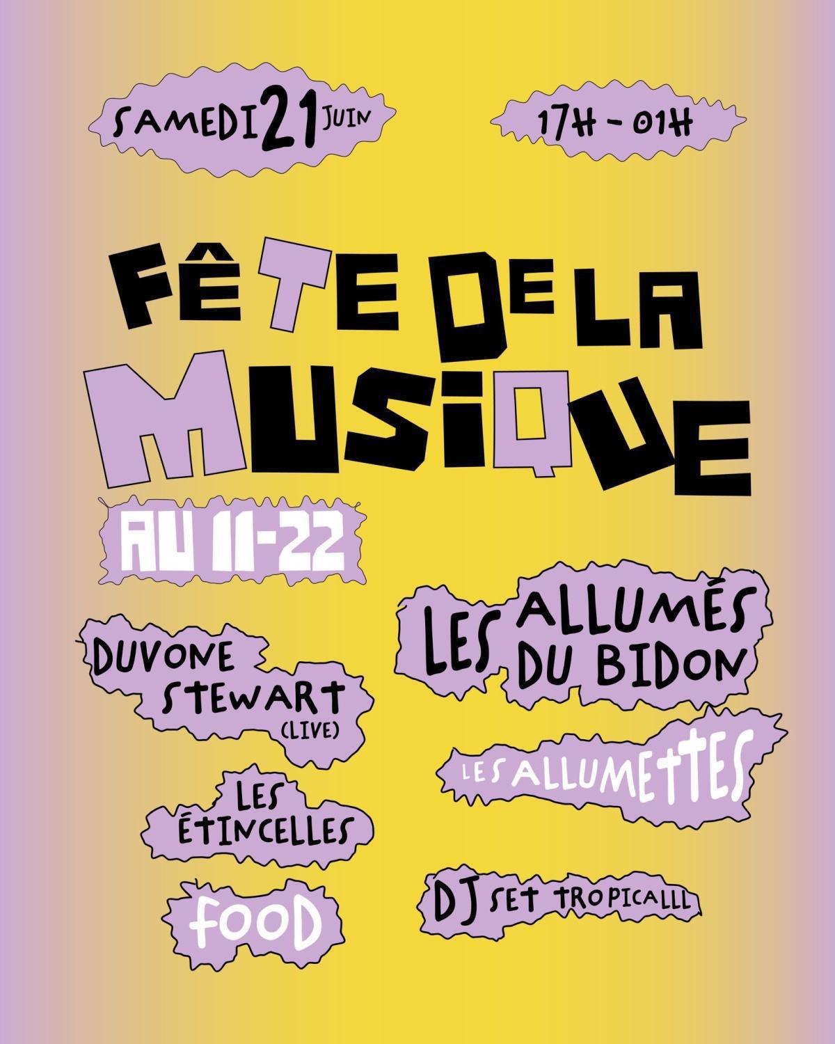 Fête de la musique au 11-22