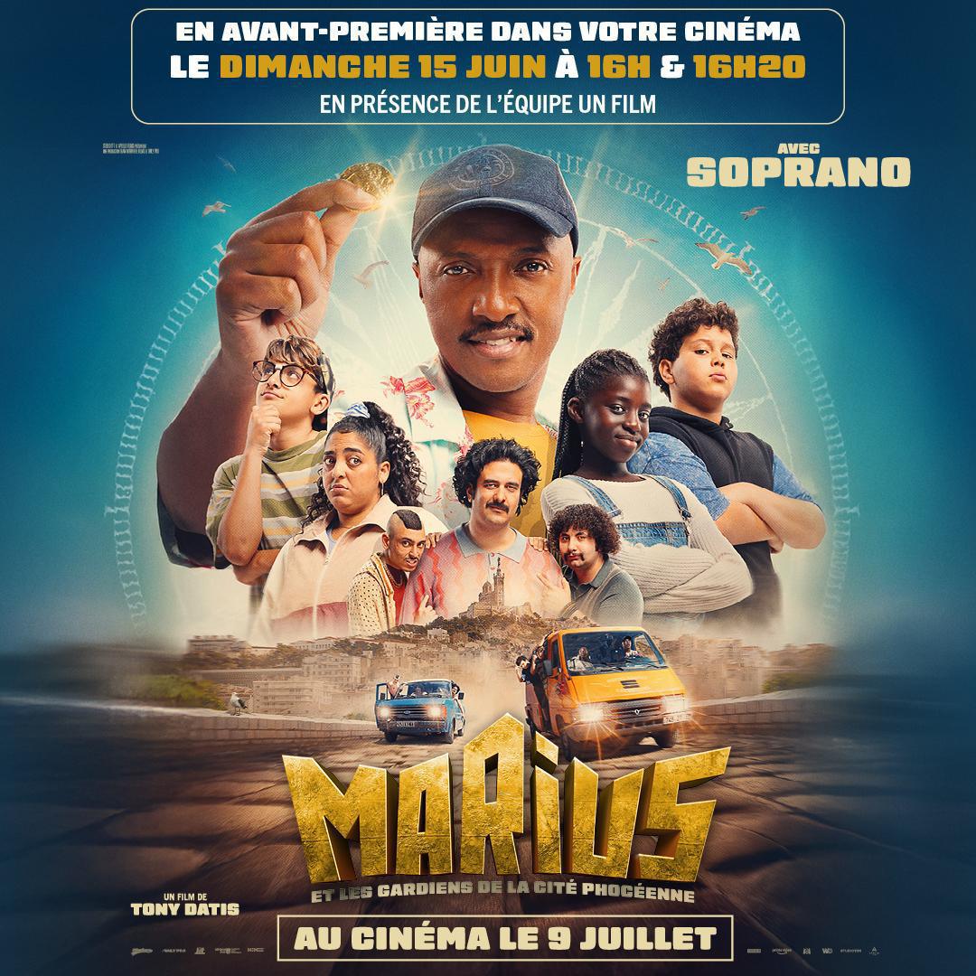Avant-première : Marius (en présence de Soprano et de l'équipe du film)
