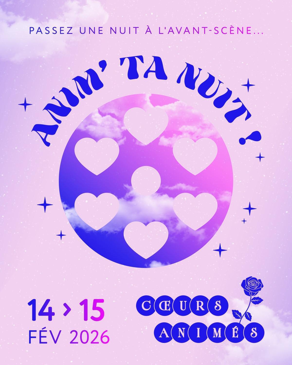 Anim' ta nuit : Coeurs animés