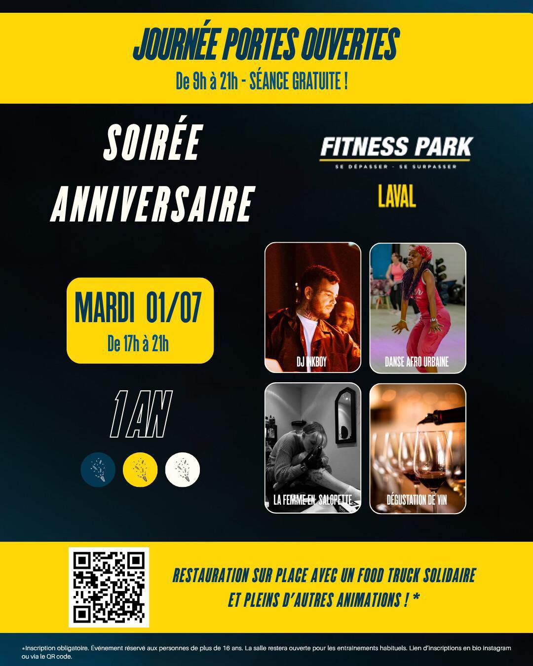 Journée portes ouvertes à Fitness Park
