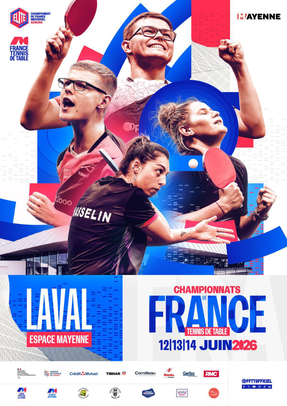 Championnats de France de tennis de table 2026