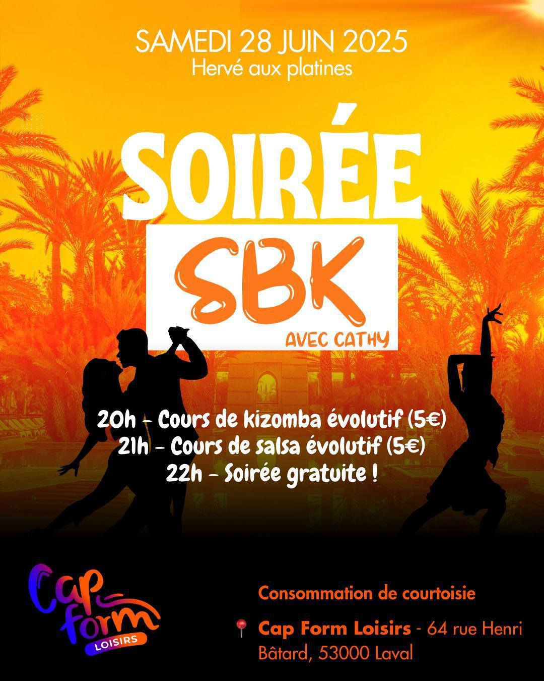 Soirée SBK à Cap Form