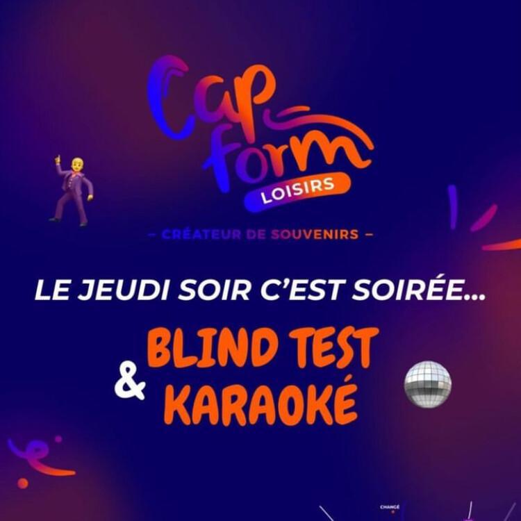 Soirée Blind test & Karaoké à Cap Form