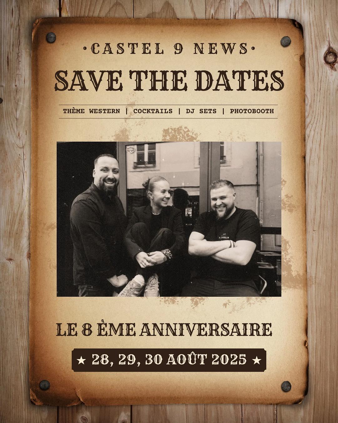 Le Castel 9 fête ses 8 ans !