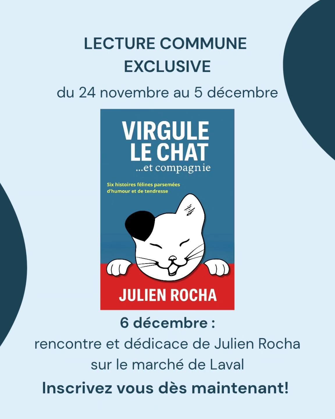 Rencontre-dédicace avec Julien Rocha