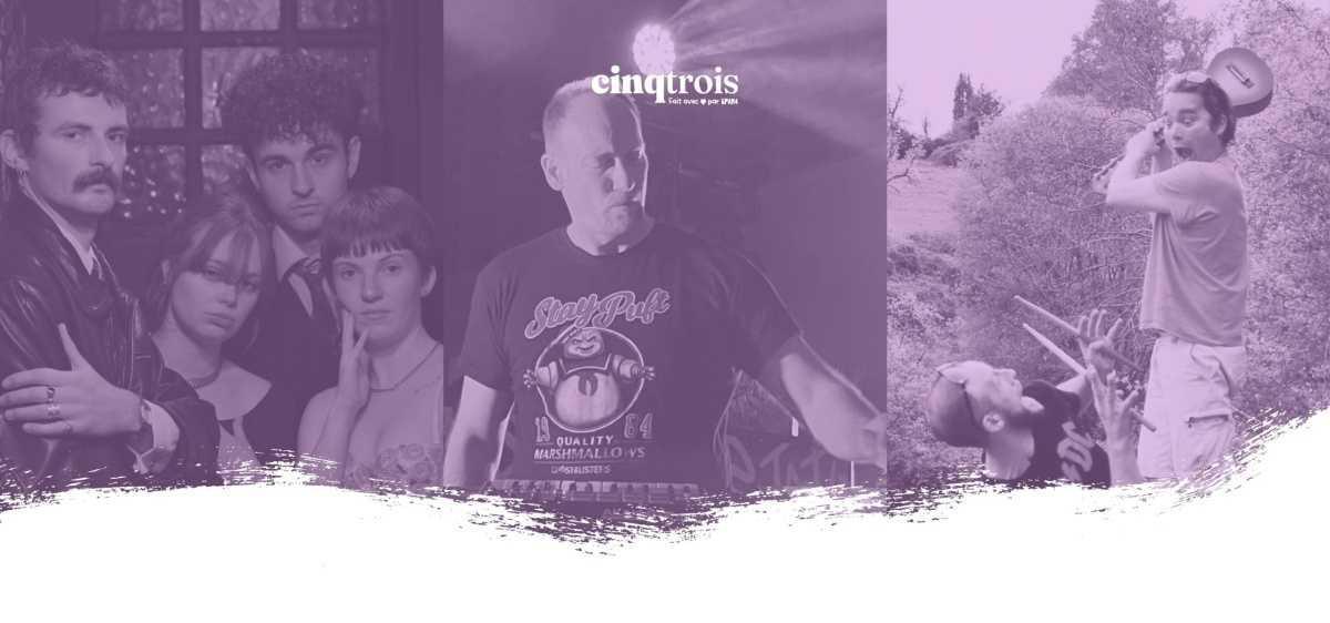 Concert cinqtrois : Luck + Uncle Fab Universe + Scène d’Esprit