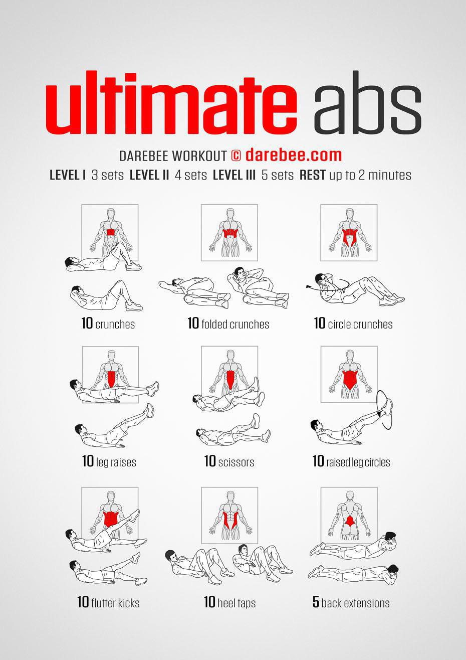 Darebee Tuesday: Body Weight - Ultimate Abs Workout