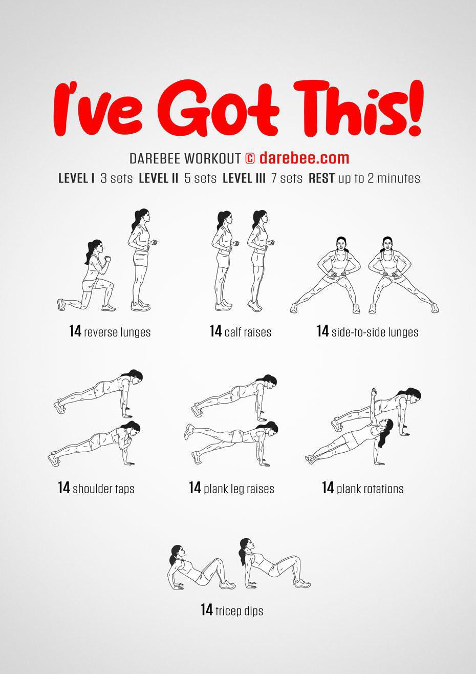 Darebee Wednesday: Body Weight - I've Got This!