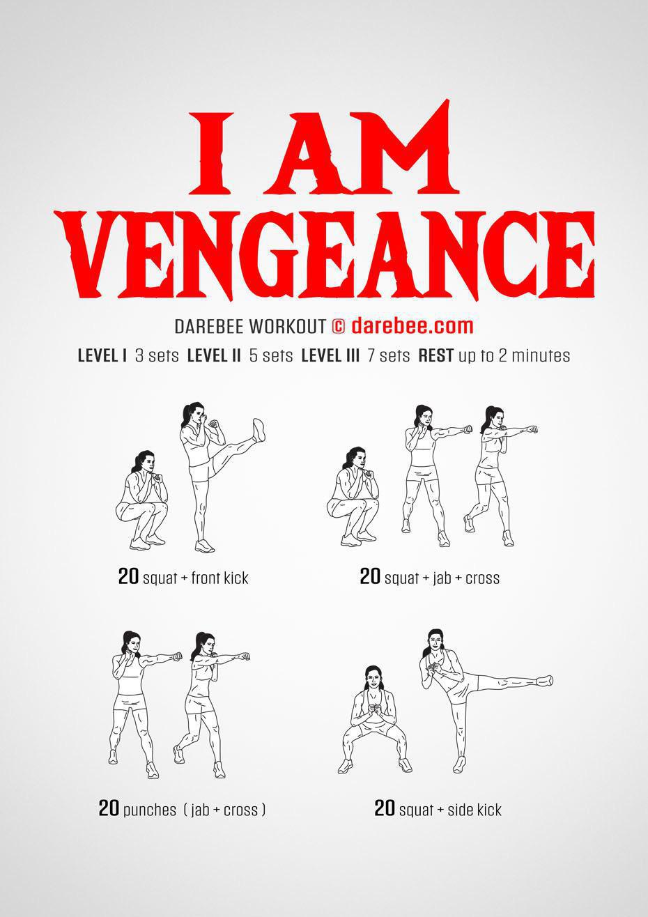 Darebee Friday: Body Weight - I am Vengeance