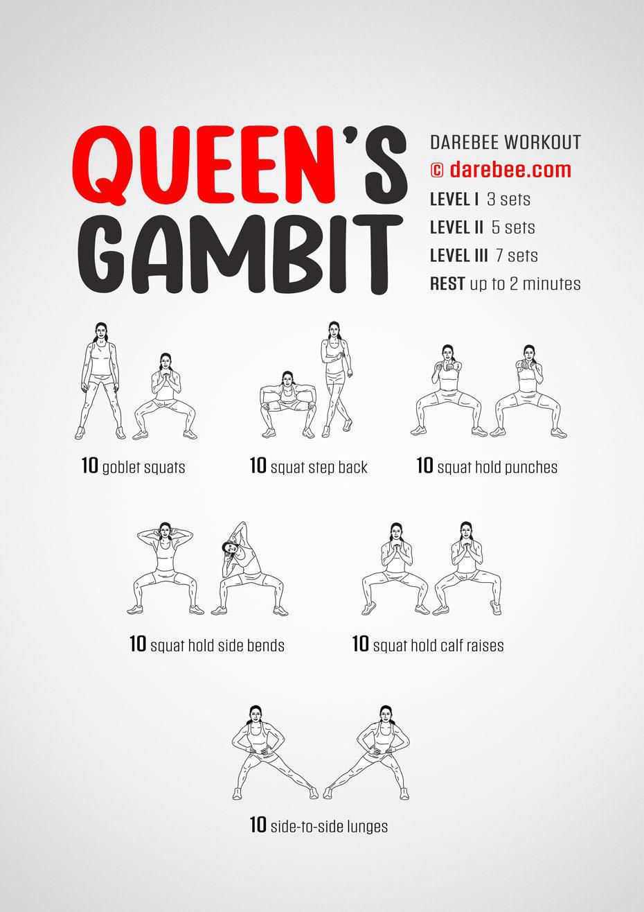 L1 307 Saturday: Body Weight - Queen's Gambit Workout