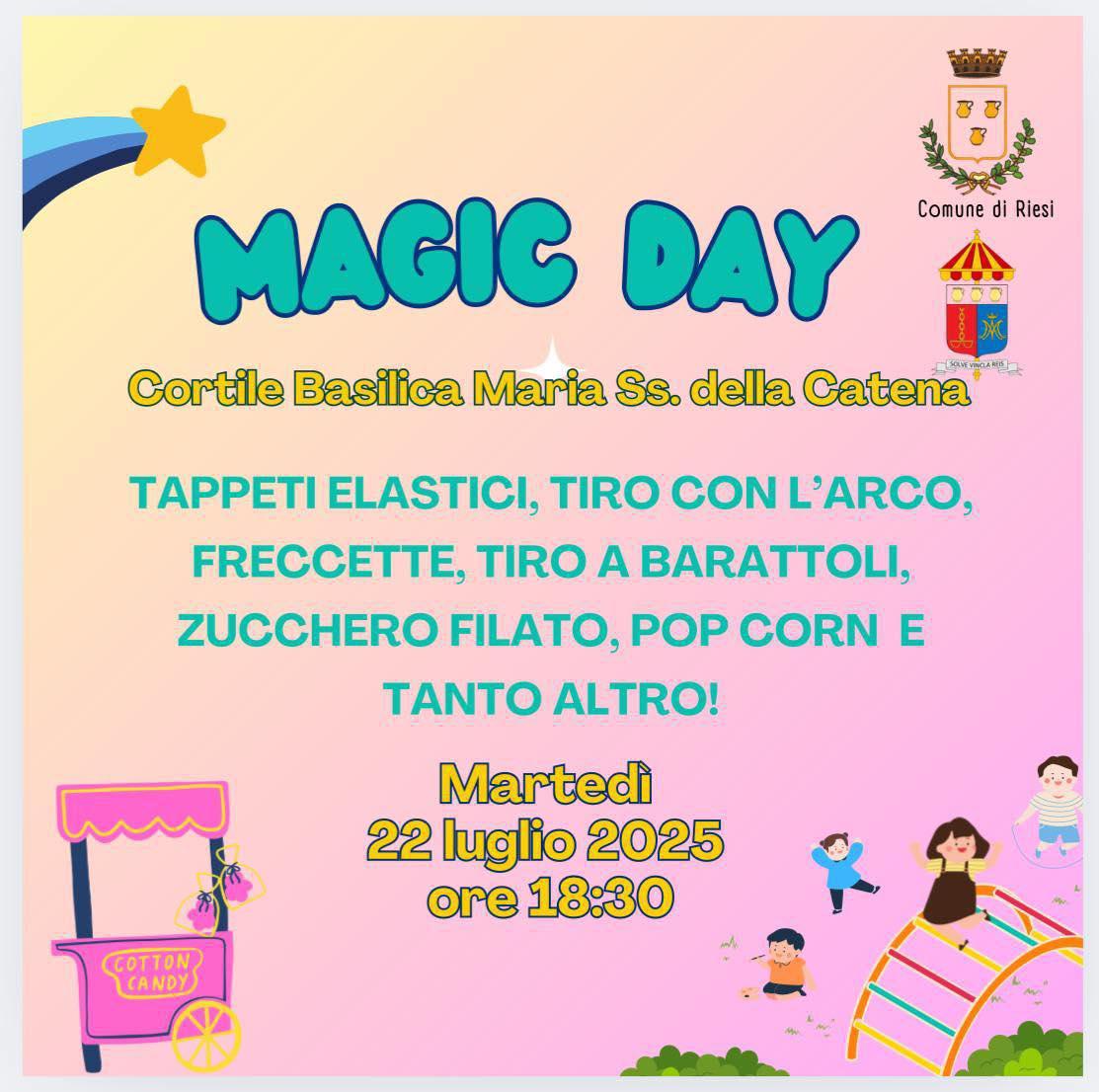 Magic Day con Lunapark (inizio ore 18.30)