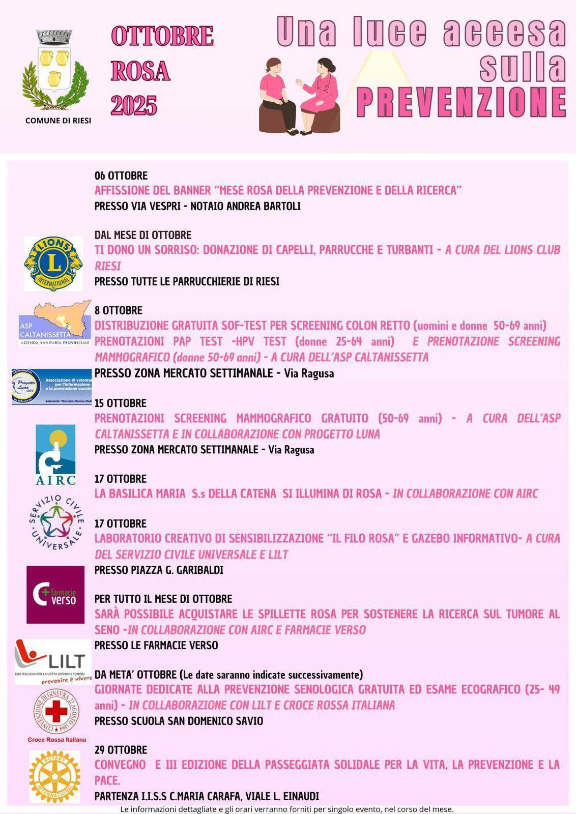 Prenotazioni Screening Mammografico Gratuito (50-69 Anni)