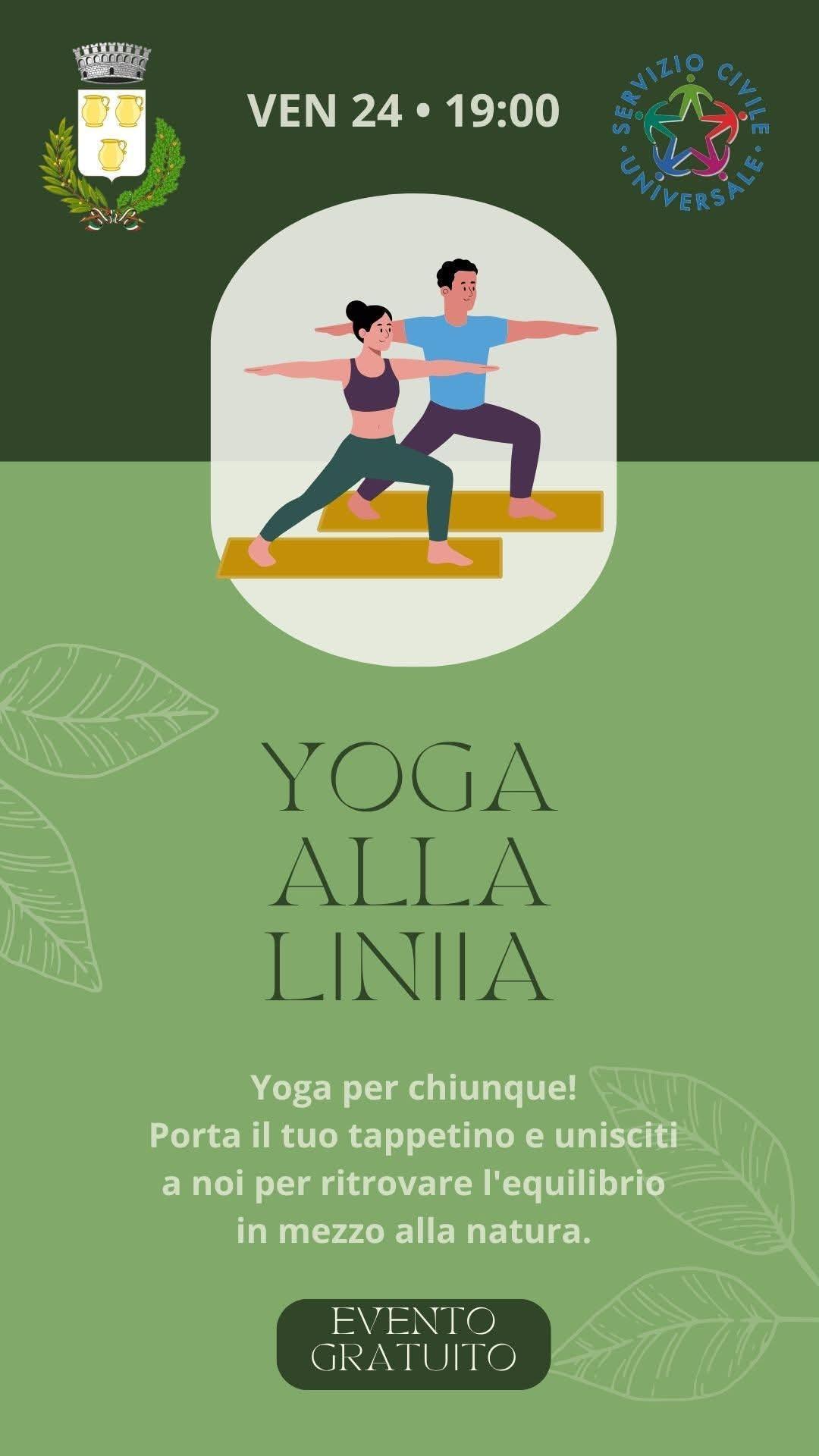 Yoga alla Liniia (Inizio ore 19.00)
