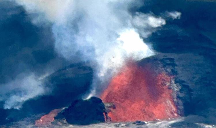 Mt Kilauea Eruption