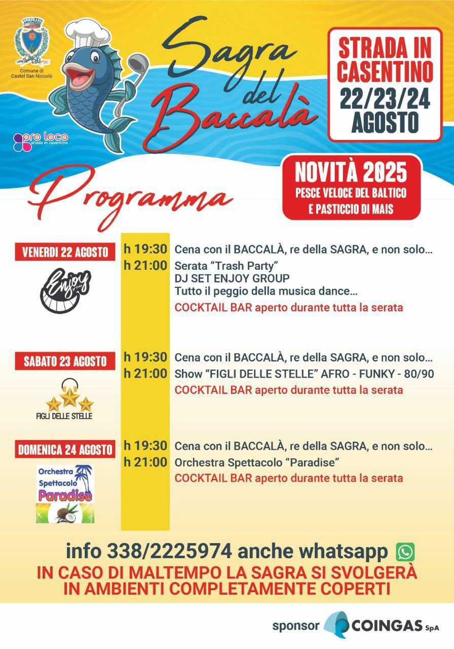 Sagra del Baccalà (start h. 19.30)