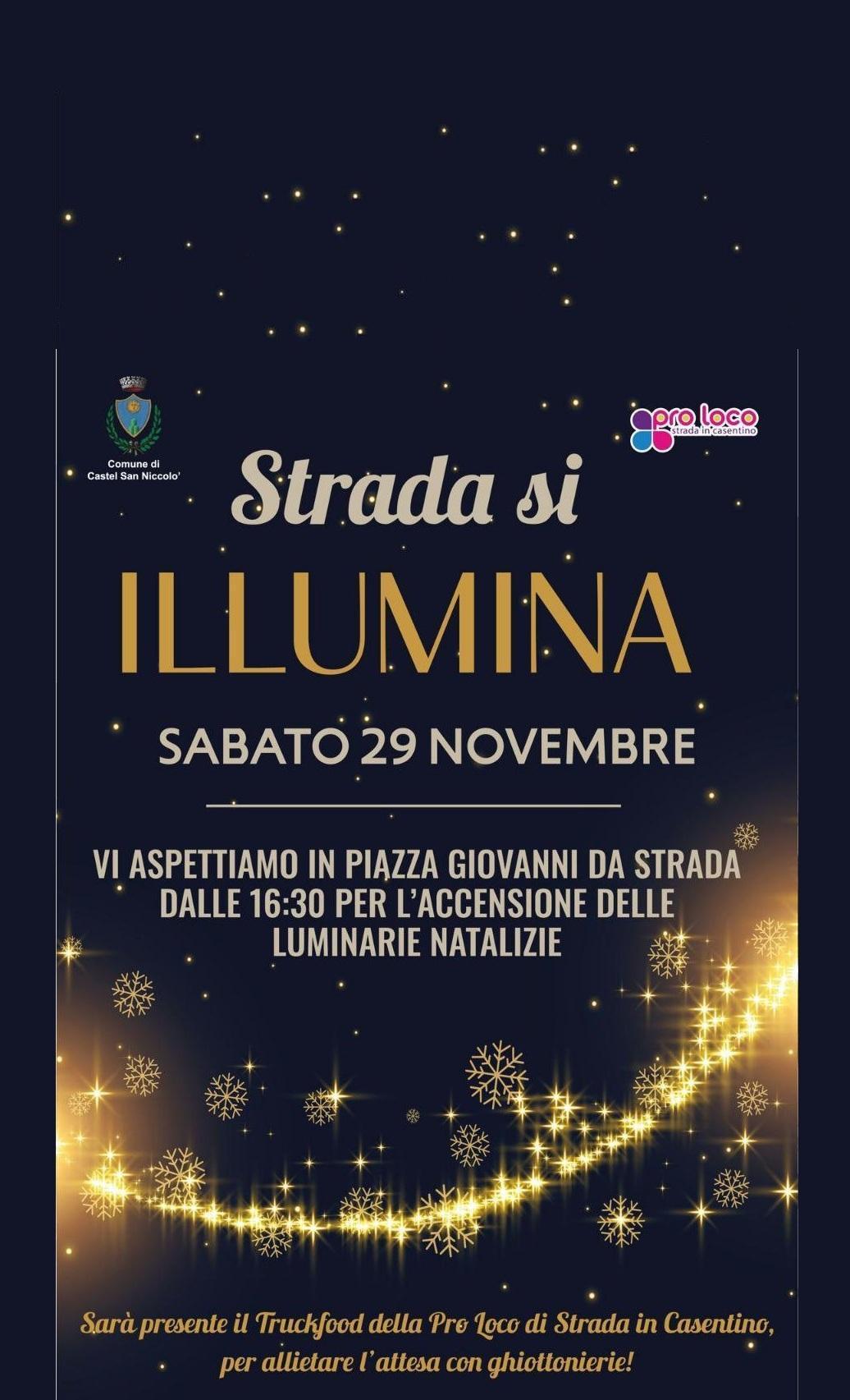 "Strada si ILLUMINA" accensione delle luminarie Natalizie (inizio ore 16.30)