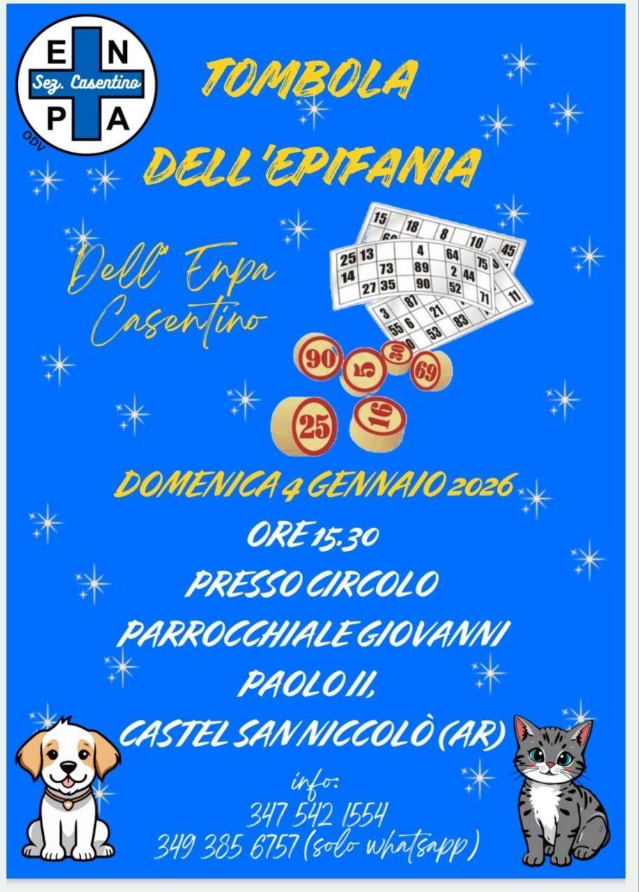 Tombola dell'Epifania (inizio ore 15.30)