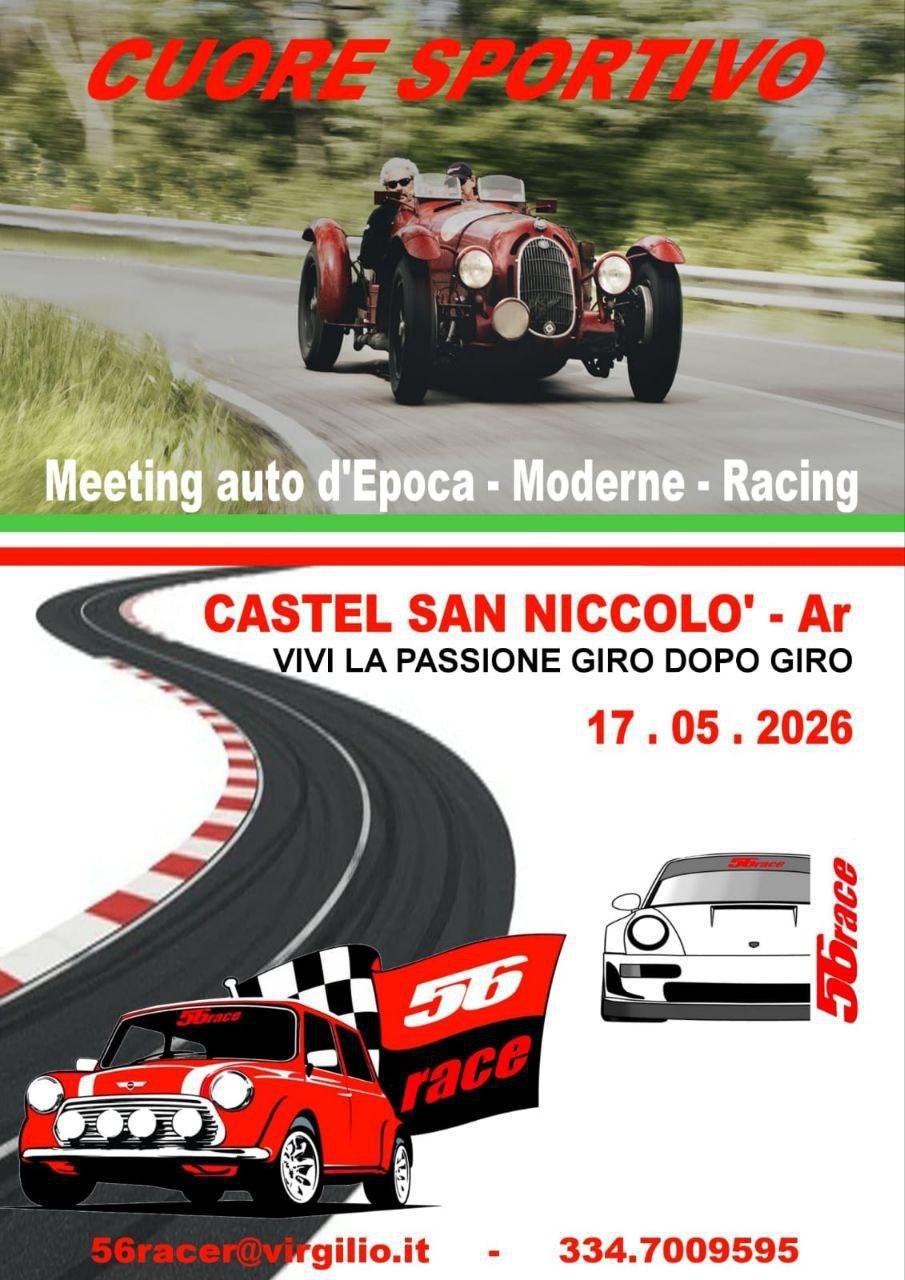 Cuore Sportivo - Meeting auto d'Epoca - Moderne - Racing - 56 race