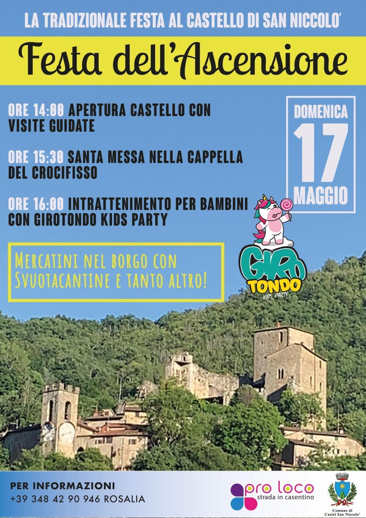 Ascensione al Castello (inizio ore 15.30) Ascensione al Castello (inizio ore 15.30)