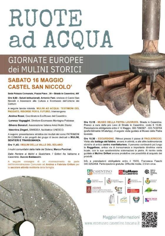 Ruote ad Acqua - Giornate Europee dei Mulini Storici (dalle ore 9.00)