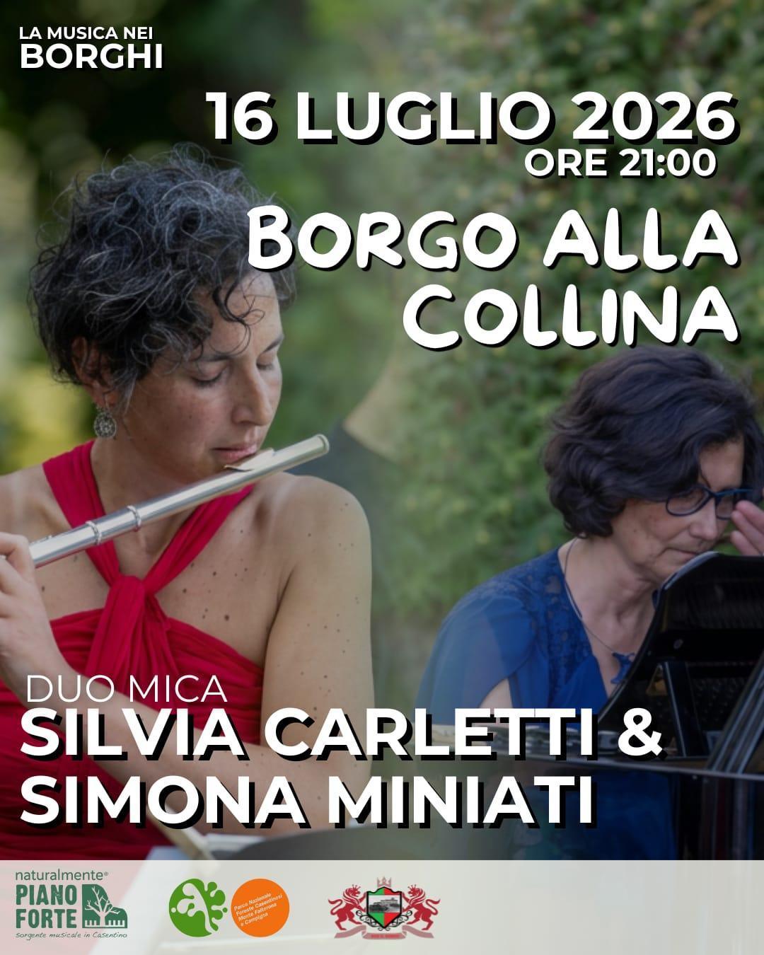 Duo Mica - Silvia Carletti & Simona Miniati (inizio ore 21:00)