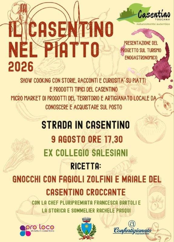 Il Casentino nel Piatto 2026 (inizio ore 17.30)