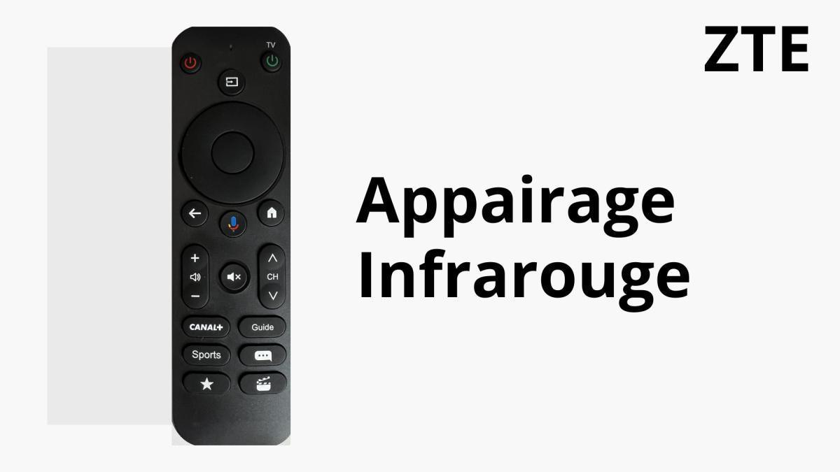 Appairage Infrarouge