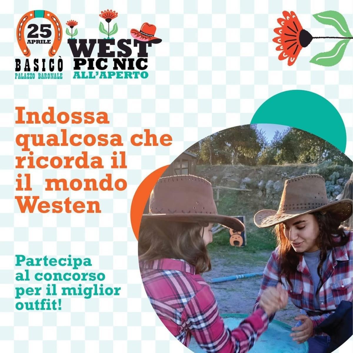Indossa qualcosa che ricorda il tema Westen
