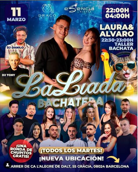 Liada Bachatera - Esencia Night - Martes