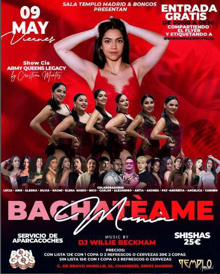 Bongos - Sala Templo - Viernes