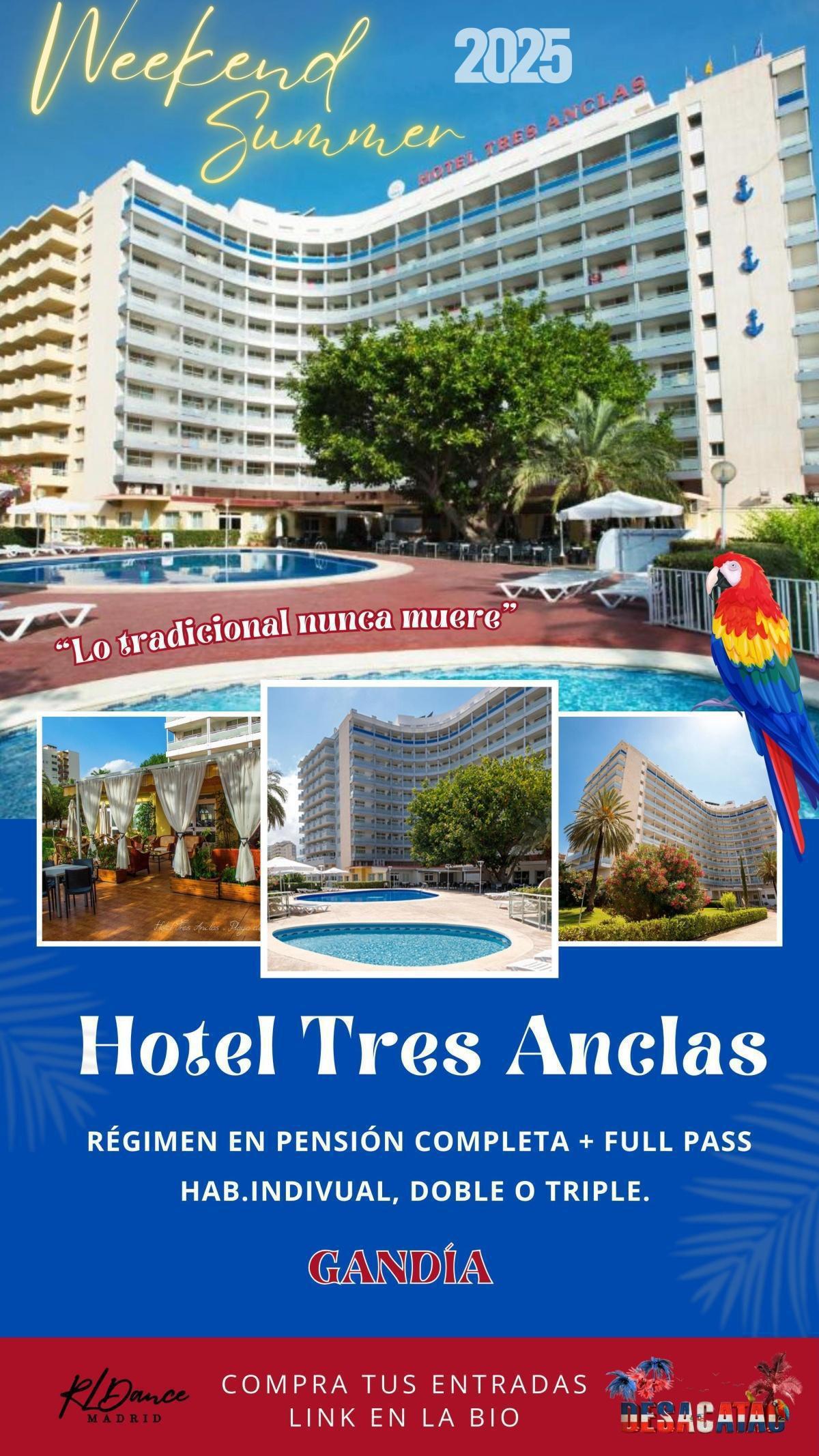 Hotel tres anclas " Lo tradicional nunca muere"