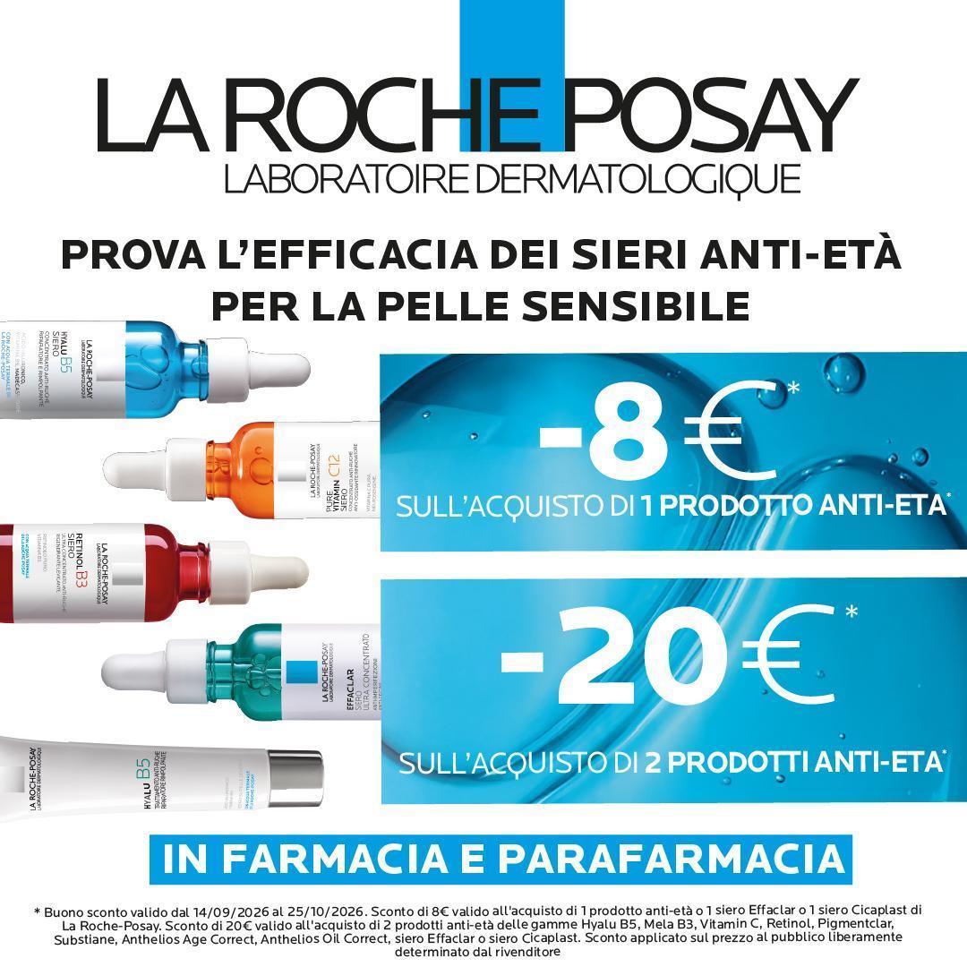 Promo anti-età 💙 La Roche Posay