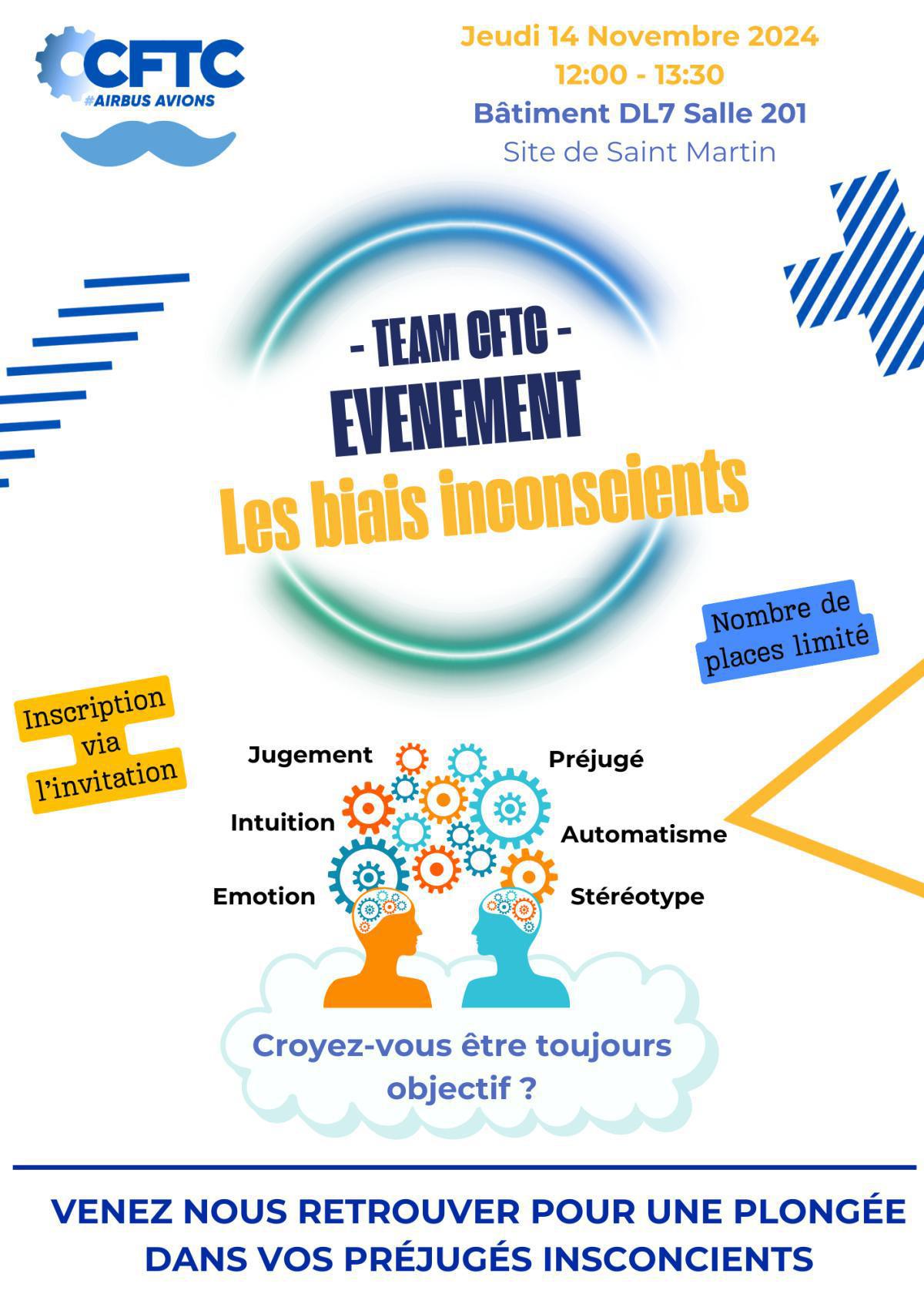 Conférence - Les biais inconscients - Novembre 2024