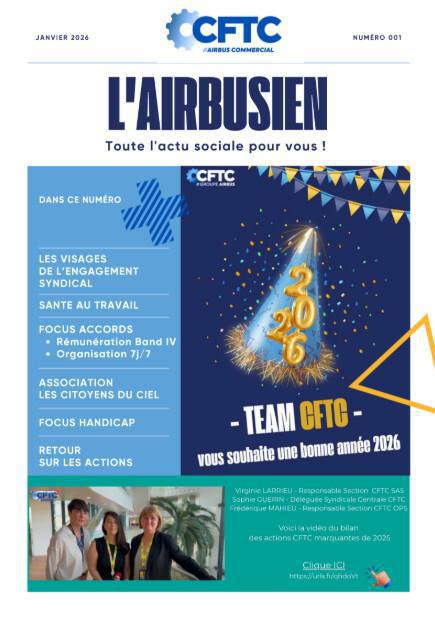 L'Airbusien, Janvier 2026 L'Airbusien, Janvier 2026