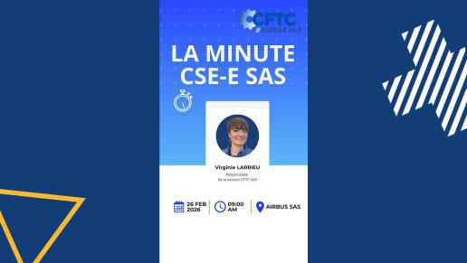 26 Février 2026 - La minute CSE, AIRBUS SAS