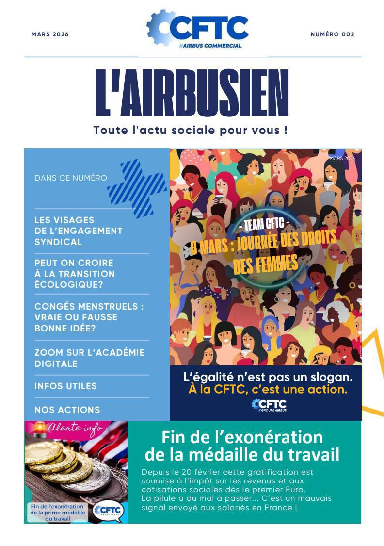 L'Airbusien, Mars 2026 L'Airbusien, Mars 2026