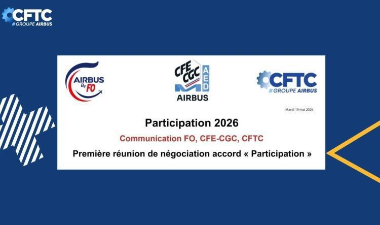 🔵 CFTC - Accord Participation : Dialogue renoué