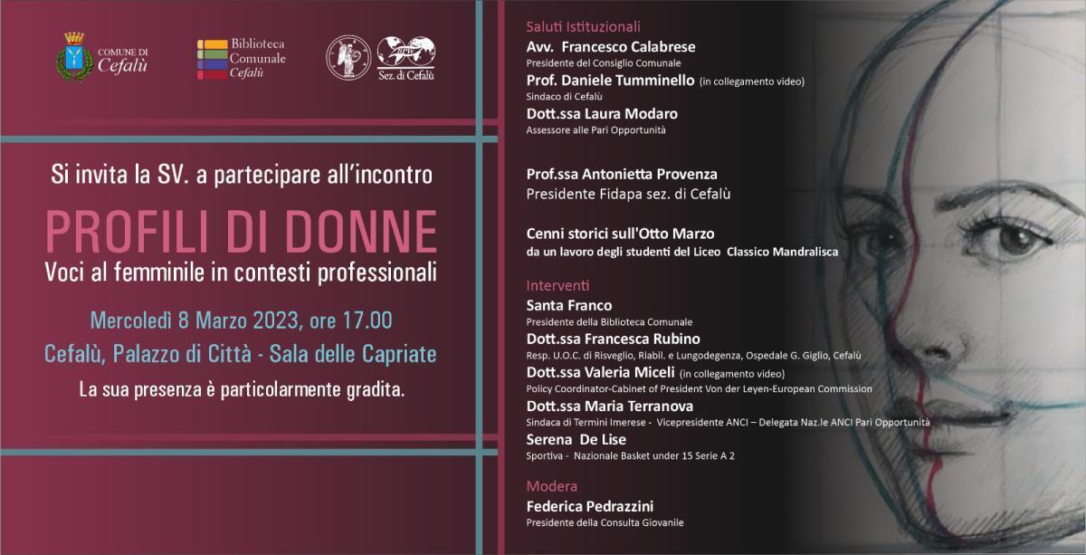 Festa della Donna: Profili di Donne Festa della Donna: Profili di Donne