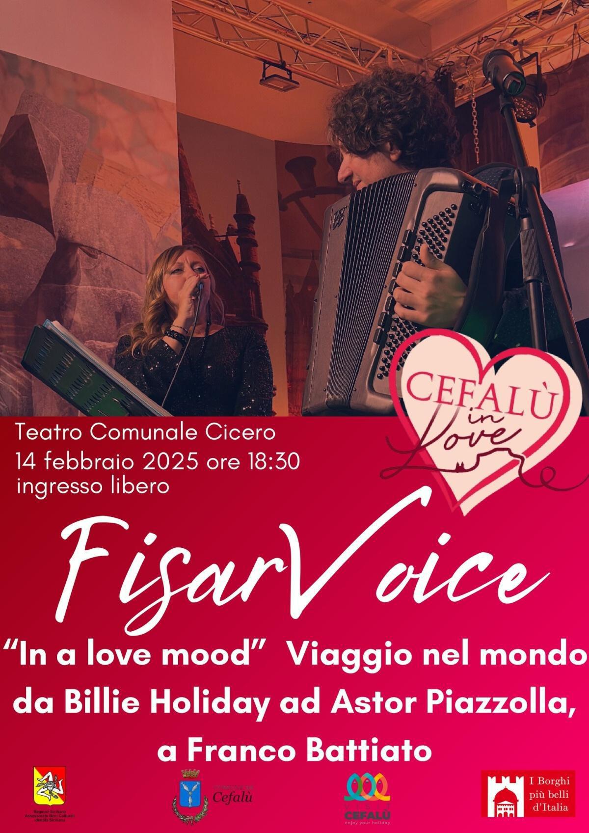 Concerto FisarVoice "In a love mood" (inizio ore 18.30)