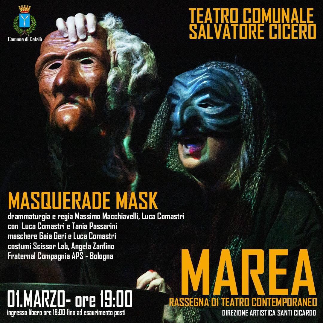 Masquerade Mask (inizio ore 19.00)