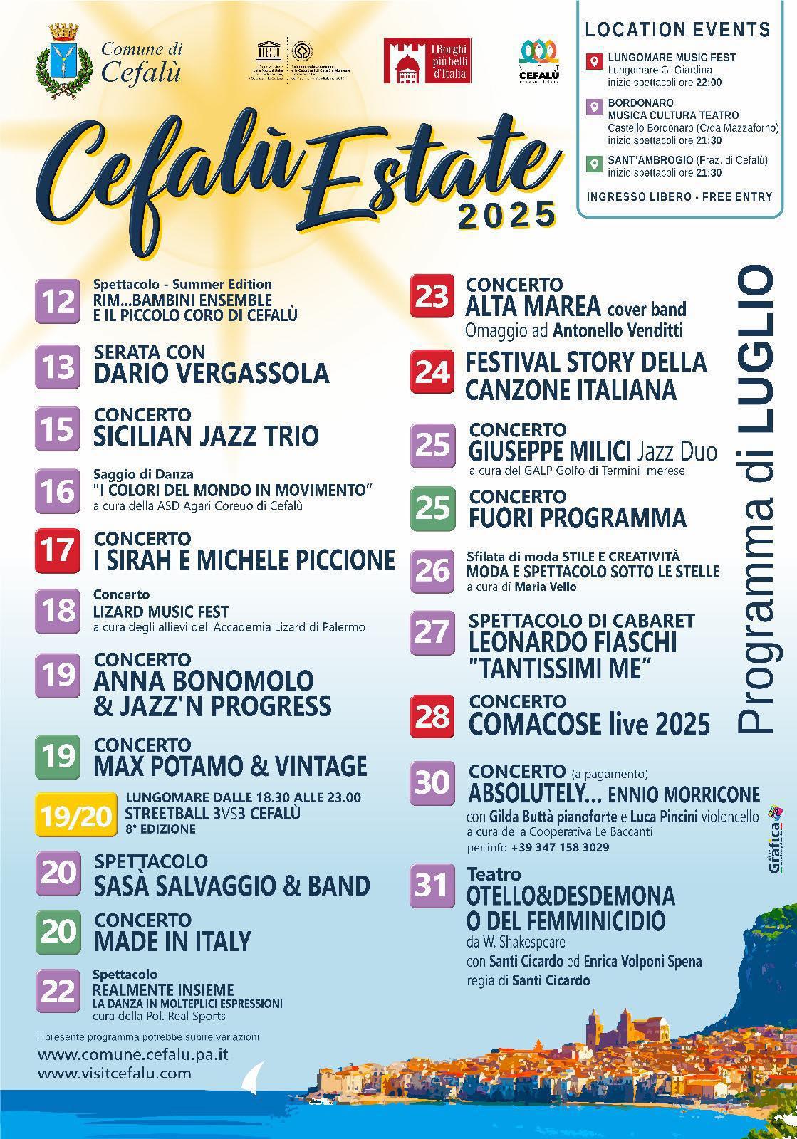 Concerto Fuori Programma (inizio ore 21.30)