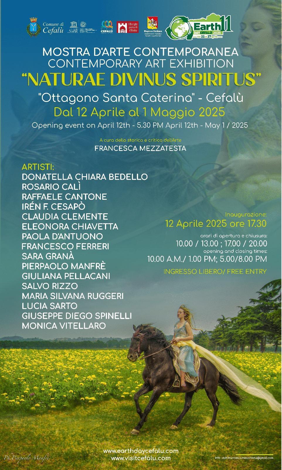 Mostra d’arte collettiva “Naturae Divinus Spiritus” - Contemporary Art Exhibition Mostra d’arte collettiva “Naturae Divinus Spiritus” - Contemporary Art Exhibition