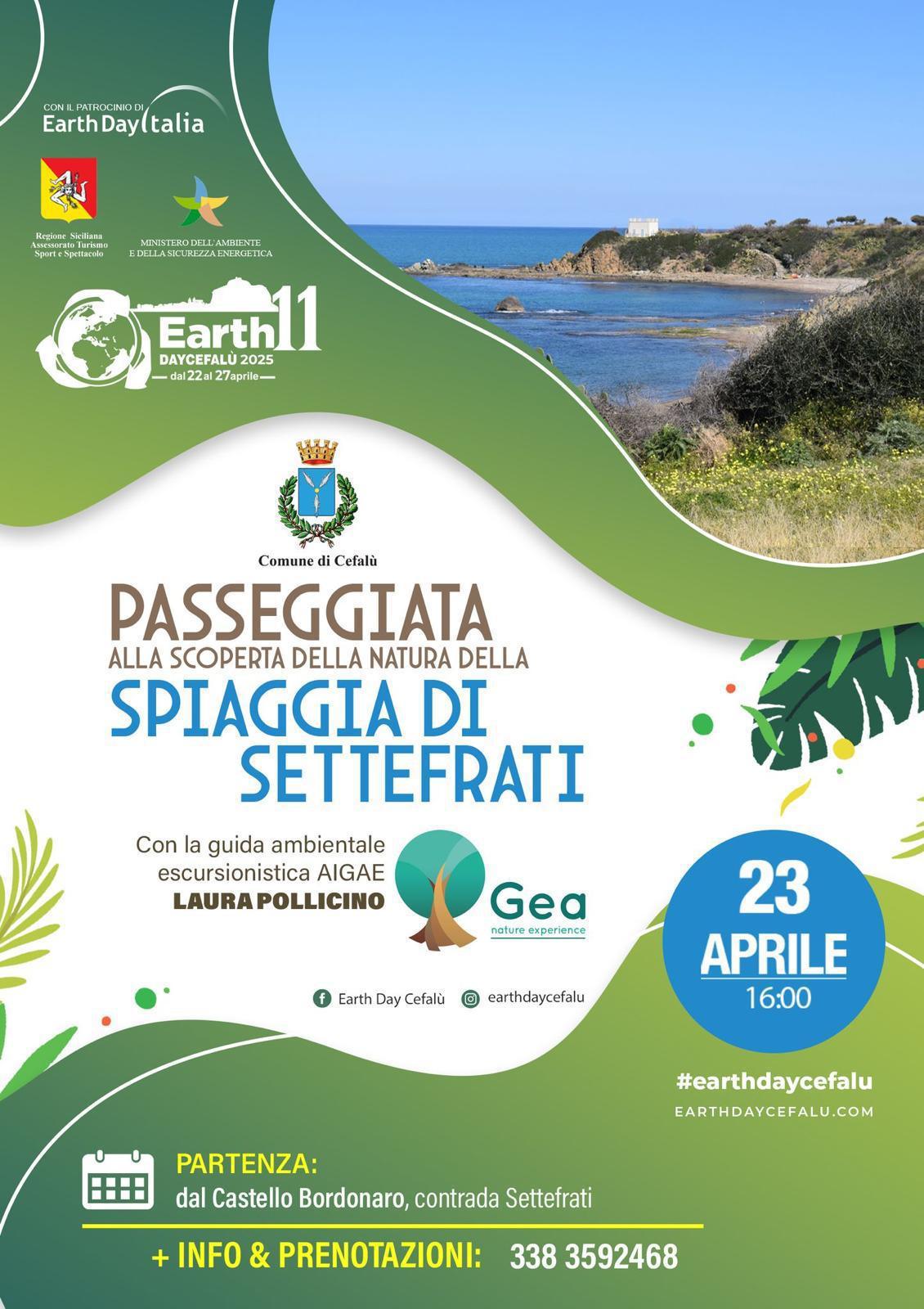 Passeggiata alla scoperta della natura della spiaggia di Settefrati (inizio ore 16:00)